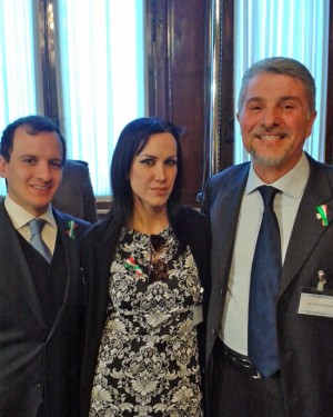 Da sinistra Pigliucci, Cace e Olmi del comitato 10 febbraio