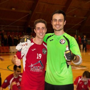 Sport - La Cascina Orte -  Da destra Eduardo Bragaglia e Paolo Cesaroni