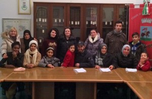 Bassano in Teverina - La cerimonia di premiazione del corso di italiano base per cittadini stranieri 