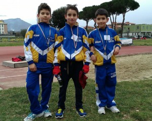 I ragazzi dell'Atletica Alto Lazio 