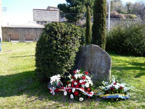 Il monumento di Viterbo per gli infoibati