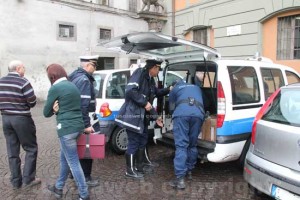 Inchiesta pubblicità - Il blitz della polizia locale in comune