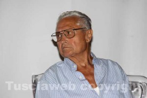Nello Celestini durante l'intervista a Caffeina
