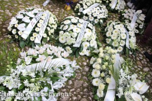 Castel Sant'Elia - I funerali di Luca Graziosi