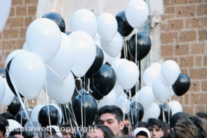 Castel Sant'Elia - I funerali di Luca Graziosi