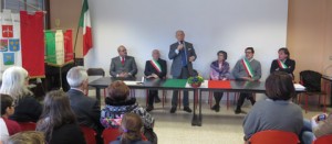 La cerimonia a Varese