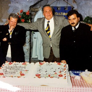 Da sinistra: Franco Benedetti, Nello Celestini ed Enrico Panunzi