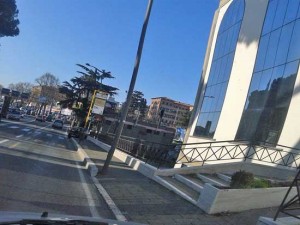 Il palazzo che era sede dell'Inpdap