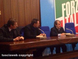 Giulio Marini al tavolo con Renato Brunetta 
