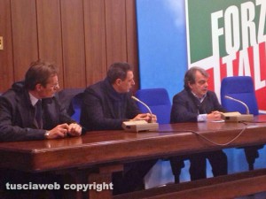 Giulio Marini al tavolo con Renato Brunetta