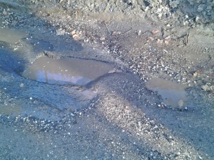 Viterbo - Il degrado in strada Cuculo