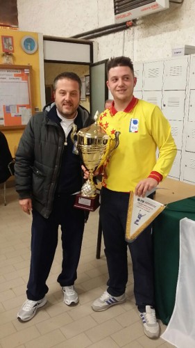 Sport - Bocce - Uno dei vincitori del 16esimo Trofeo Veteres