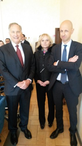 Viterbo - L'ambasciatore statunitense John R. Phillips all'Università della Tuscia