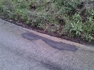 Strada Cuculo dopo l'asfaltatura