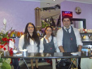 Corchiano - Luca, Anna Maria e Cecilia della pasticceria Dolci tentazioni