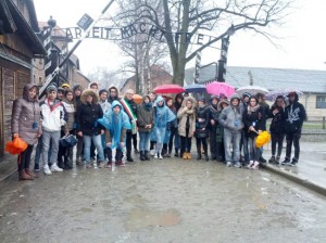 Gli studenti delle superiori di Civita Castellana ad Auschwitz