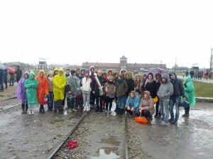 Gli studenti delle superiori di Civita Castellana a Birkenau