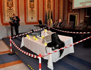La scena del crimine nel corso Investigazioni