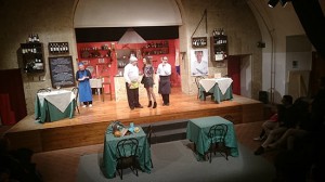 La compagnia teatrale di Caprarola sul palco