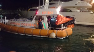 Un'operazione della Guardia costiera