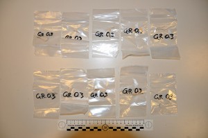 La droga sequestrata dalla polizia