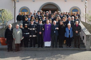 Viterbo - Messa di Pasqua della polizia locale