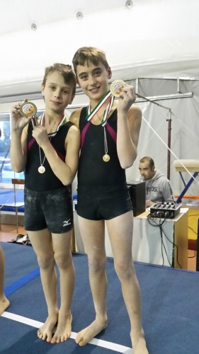 Due atleti di Gymnica