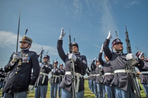 Giurano gli allievi del corso Coraggio