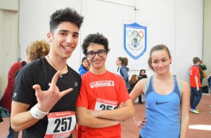 Lorenzo Giuliano, Alessio Rovella e Noemi Sciortino