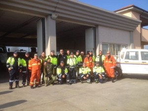 Esercitazione della protezione civile