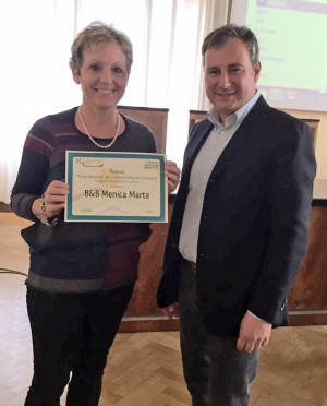 Viterbo - Camera di commercio - Uno dei vincitori del premio "Tuscia welcome"