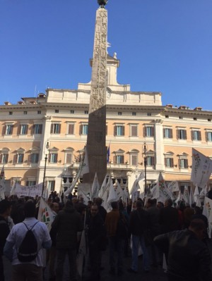 Roma - Confagricoltura Viterbo - Rieti in piazza contro l'Imu agricola