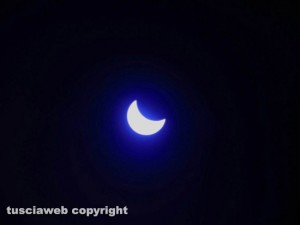 Un'immagine dell'eclissi di primavera