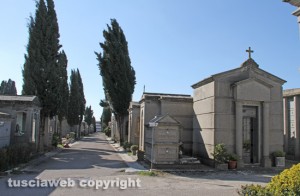 Viterbo - Il cimitero di San Lazzaro