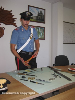 Operazione Toro Loco - Le armi sequestrate ai Medde nel 2009