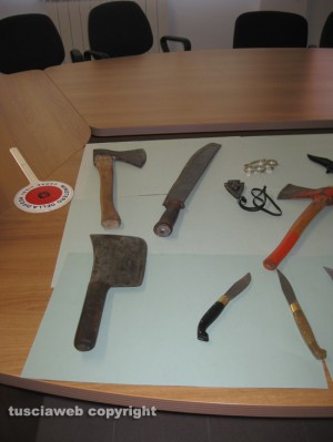 Operazione Toro Loco - Le armi sequestrate ai Medde nel 2009