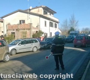 Montefiascone - Maxitamponamento a Zapponami