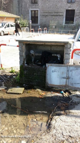 Viterbo - Bocchetta dell'acqua a Porta Fiorentina