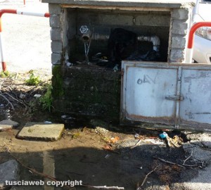 Viterbo - Bocchetta dell'acqua a Porta Fiorentina