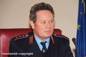Il comandante Enrico Paziani 