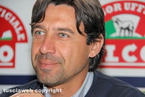 L'allenatore della Viterbese Maurizio Ianni 