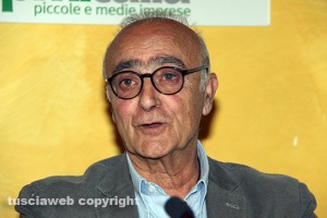 Il presidente di Federlazio Giovanni Calisti