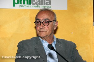 Il presidente di Federlazio Giovanni Calisti