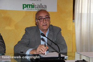 Il presidente di Federlazio Giovanni Calisti