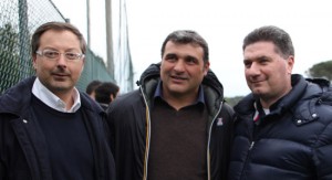 I vertici dell'Istituto teologico viterbese e Angelo Peruzzi