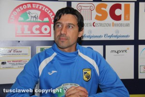 L'allenatore Maurizio Ianni
