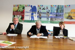 Viterbo - La presentazione del progetto di prevenzione alimentare di Asl e Coldiretti