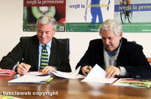 Viterbo - La presentazione del progetto di prevenzione alimentare di Asl e Coldiretti