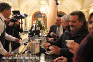 Viterbo - La riapertura del Gran caffè Schenardi