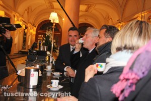 Viterbo - La riapertura del Gran caffè Schenardi